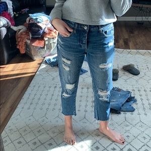 Boyfriend denim